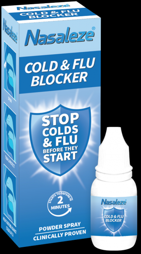 Nasaleze Cold And Flue Blocker 800 mg Powder Spray