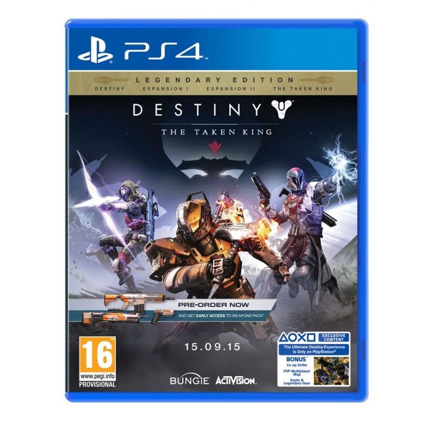 Ps4 destiny the taken king legendary edition Outlet